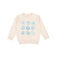 thumbnail image 1 of Inktastic Winter Snowflakes Toddler Sweatshirt, 1 of 4