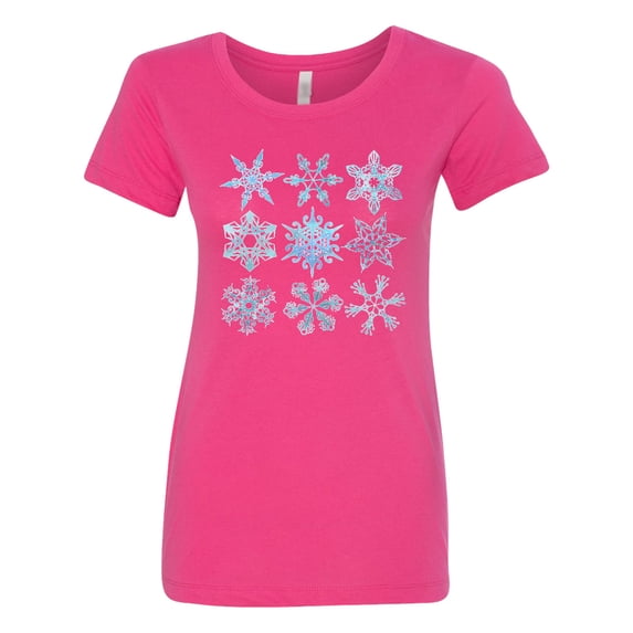 Inktastic Winter Snowflakes Women's T-Shirt