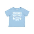 thumbnail image 1 of Inktastic Wisconsin Awesome Since 1848 Boys or Girls Baby T-Shirt, 1 of 5