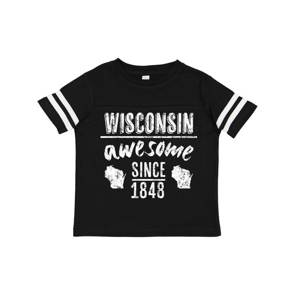 Inktastic Wisconsin Awesome Since 1848 Boys or Girls Toddler T-Shirt
