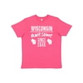 thumbnail image 1 of Inktastic Wisconsin Awesome Since 1848 Youth T-Shirt, 1 of 5