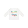 thumbnail image 1 of Inktastic Wisconsin Grandma Loves Me Boys or Girls Long Sleeve Toddler T-Shirt, 1 of 5