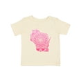 thumbnail image 1 of Inktastic Wisconsin Silhouette Mandala Boys or Girls Baby T-Shirt, 1 of 5