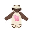 thumbnail image 1 of Inktastic Wisconsin Silhouette Mandala Boys or Girls Long Sleeve Baby Bodysuit, 1 of 5