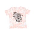 thumbnail image 1 of Inktastic Wisconsin State Word Salad Boys or Girls Toddler T-Shirt, 1 of 5
