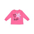 thumbnail image 1 of Inktastic Wish Upon a Starfish Cute Boys or Girls Long Sleeve Toddler T-Shirt, 1 of 5