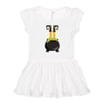 thumbnail image 1 of Inktastic Witch Cauldron, Witch Legs, Boots, Halloween Girls Toddler Dress, 1 of 5