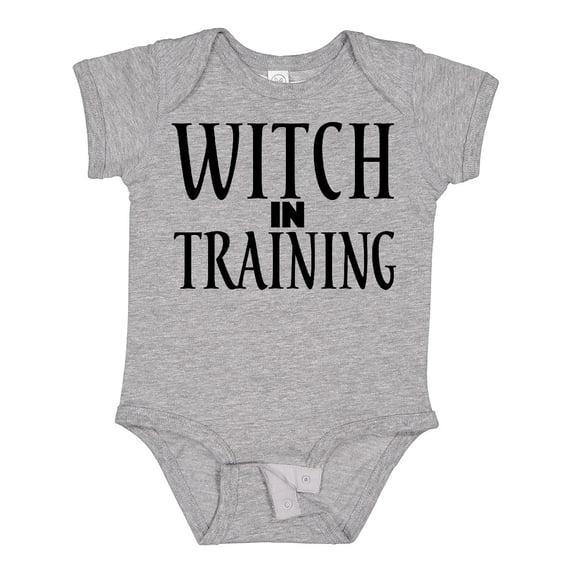 Inktastic Witch in Training Boys or Girls Baby Bodysuit
