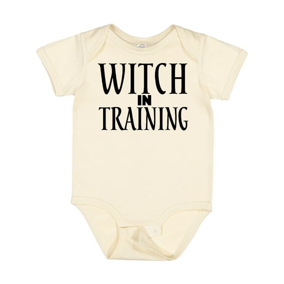 Inktastic Witch in Training Boys or Girls Baby Bodysuit
