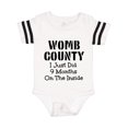 thumbnail image 1 of Inktastic Womb County I Just Did 9 Months on the Inside Gift Baby Boy or Baby Girl Bodysuit, 1 of 4