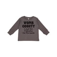 thumbnail image 1 of Inktastic Womb County I just Did 9 Months on the Inside Boys or Girls Long Sleeve Toddler T-Shirt, 1 of 5