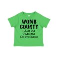 thumbnail image 1 of Inktastic Womb County I just Did 9 Months on the Inside Boys or Girls Toddler T-Shirt, 1 of 5