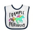 thumbnail image 1 of Inktastic Women's Rights Trample the Patriarchy Boys or Girls Baby Bib, 1 of 4