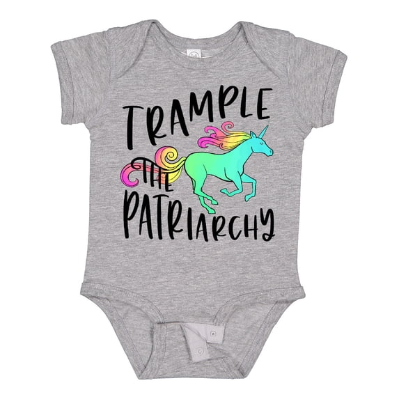Inktastic Women's Rights Trample the Patriarchy Boys or Girls Baby Bodysuit