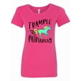 thumbnail image 1 of Inktastic Women's Rights Trample the Patriarchy Women's T-Shirt, 1 of 5