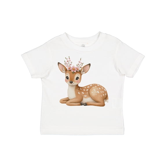 Inktastic Woodland Fawn Girls Toddler T-Shirt