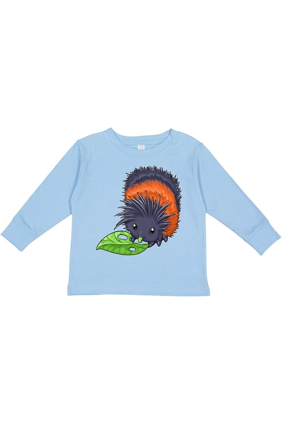 Wooly Bear Caterpillar Cute Baby Insect Boys or Girls Long Sleeve Toddler T-Shirt