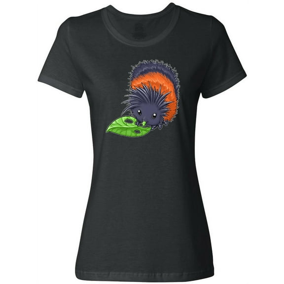 Inktastic Wooly Bear Caterpillar- Cute Baby Insect Women's T-Shirt