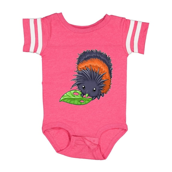 Inktastic Wooly bear caterpillar- cute baby insect Boys or Girls Baby Bodysuit