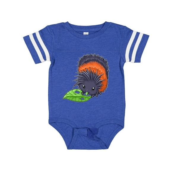 Inktastic Wooly bear caterpillar- cute baby insect Boys or Girls Baby Bodysuit