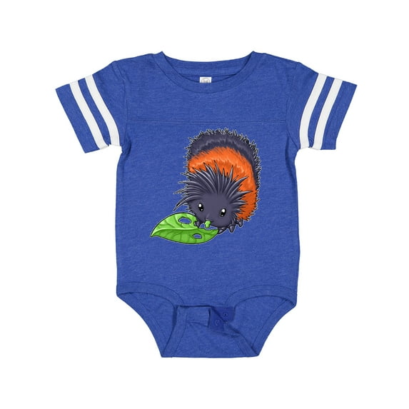 Inktastic Wooly bear caterpillar- cute baby insect Boys or Girls Baby Bodysuit