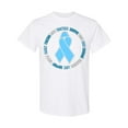 thumbnail image 1 of Inktastic Word Circle-prostate Cancer Awareness T-Shirt, 1 of 5