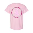 thumbnail image 1 of Inktastic Word Circle-breast Cancer Awareness T-Shirt, 1 of 5