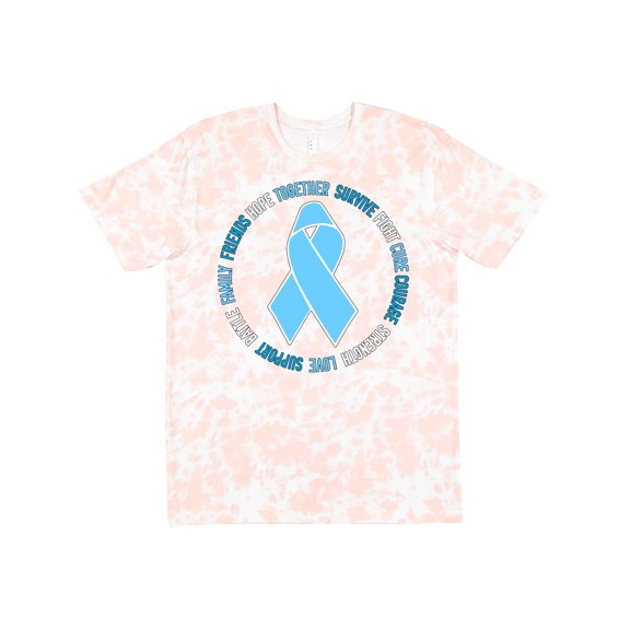 Inktastic Word Circle-prostate Cancer Awareness T-Shirt