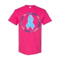 thumbnail image 1 of Inktastic Word Circle-prostate Cancer Awareness T-Shirt, 1 of 5