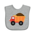 thumbnail image 1 of Inktastic Work Truck Construction Vehicle Boys or Girls Baby Bib, 1 of 4