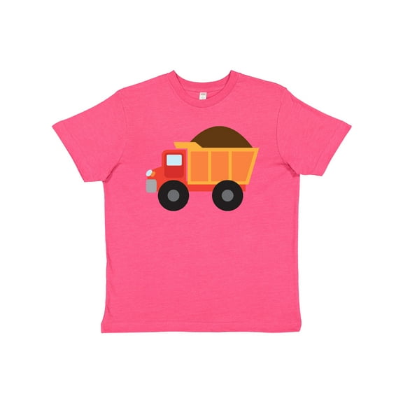 Inktastic Work Truck Construction Vehicle Youth T-Shirt