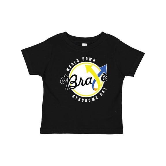 Inktastic World Down Syndrome Day Brave Boys or Girls Baby T-Shirt