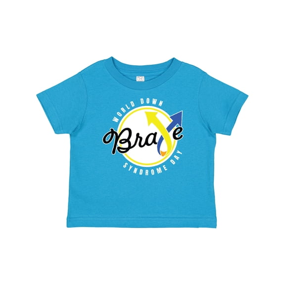 Inktastic World Down Syndrome Day Brave Boys or Girls Baby T-Shirt