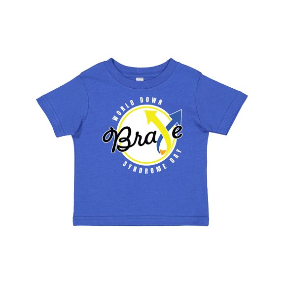 Inktastic World Down Syndrome Day Brave Boys or Girls Baby T-Shirt
