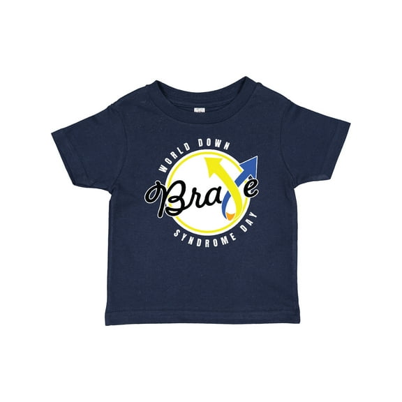 Inktastic World Down Syndrome Day Brave Boys or Girls Baby T-Shirt