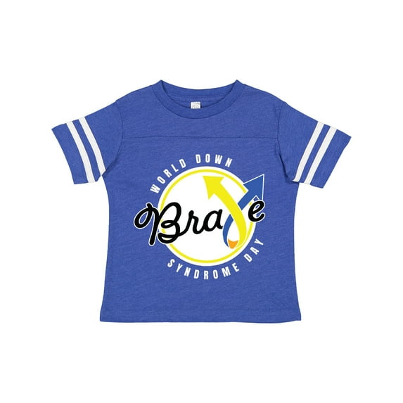 Inktastic World Down Syndrome Day Brave Boys or Girls Toddler T-Shirt
