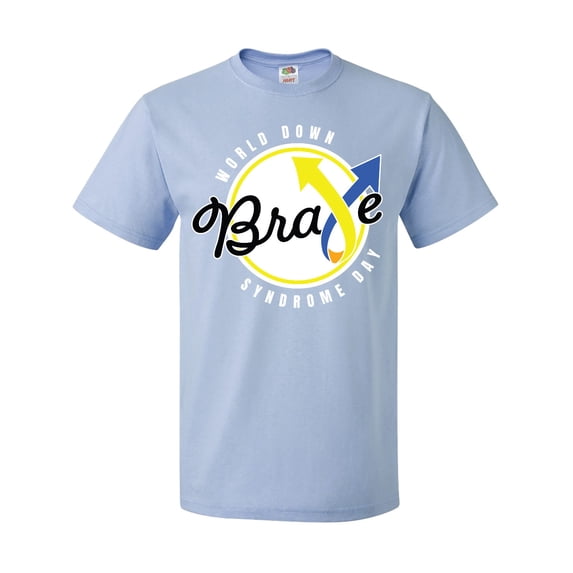 Inktastic World Down Syndrome Day Brave T-Shirt