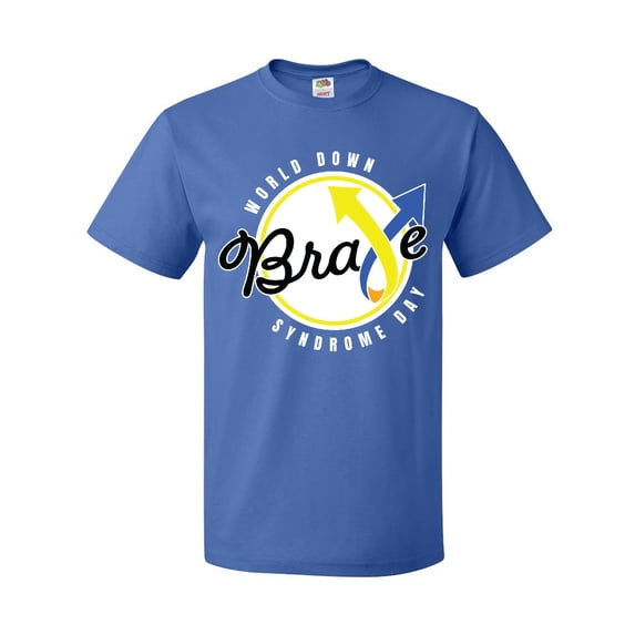 Inktastic World Down Syndrome Day Brave T-Shirt