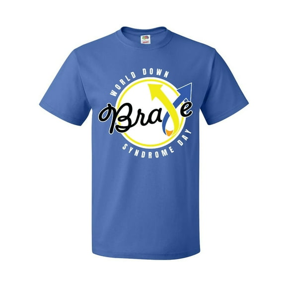 Inktastic World Down Syndrome Day Brave T-Shirt
