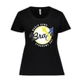 thumbnail image 1 of Inktastic World Down Syndrome Day Brave Women's Plus Size T-Shirt, 1 of 5