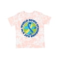 thumbnail image 1 of Inktastic World Down Syndrome Day March 21 with Planet Earth Boys or Girls Toddler T-Shirt, 1 of 5