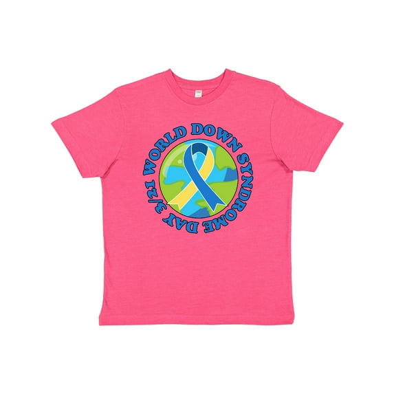 Inktastic World Down Syndrome Day March 21 with Planet Earth Youth T-Shirt
