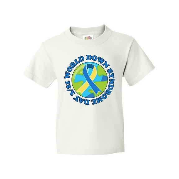Inktastic World Down Syndrome Day March 21 with Planet Earth Youth T-Shirt