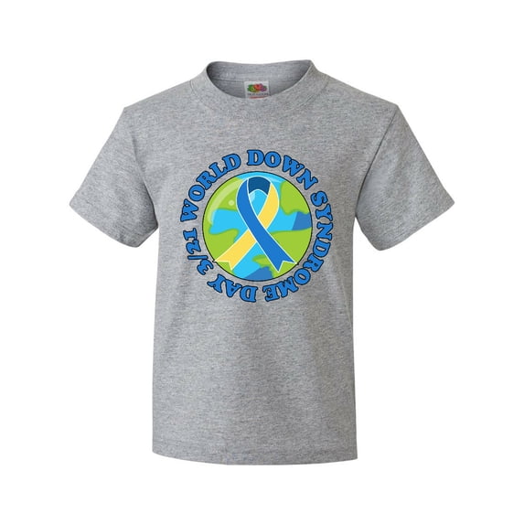Inktastic World Down Syndrome Day March 21 with Planet Earth Youth T-Shirt