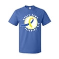 thumbnail image 1 of Inktastic World Down Syndrome Day with Yellow and Blue Ribbon T-Shirt, 1 of 5