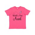 thumbnail image 1 of Inktastic World's Best Aunt Youth T-Shirt, 1 of 5