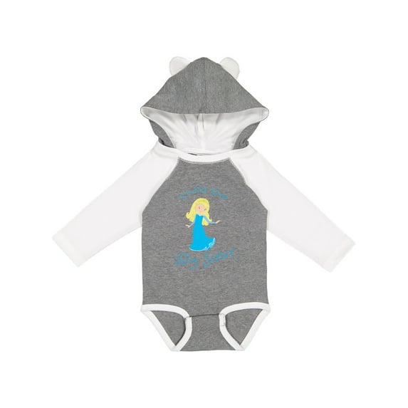 Inktastic World's Best Big Sister Girls Long Sleeve Baby Bodysuit