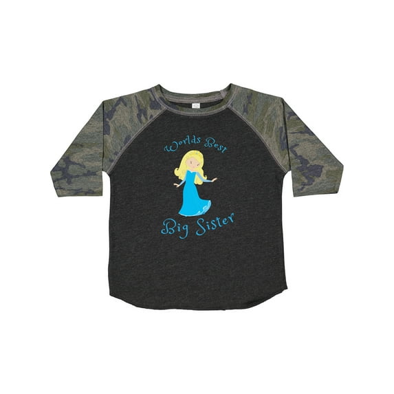 Inktastic World's Best Big Sister Girls Toddler T-Shirt