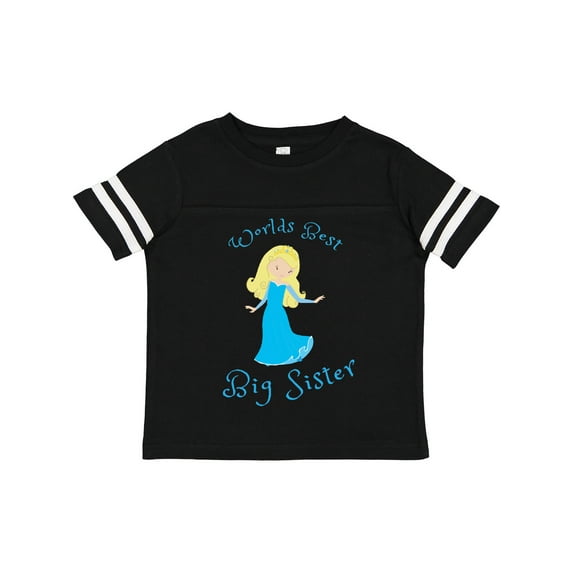 Inktastic World's Best Big Sister Girls Toddler T-Shirt