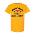thumbnail image 1 of Inktastic World's Best Great Grandma T-Shirt, 1 of 5